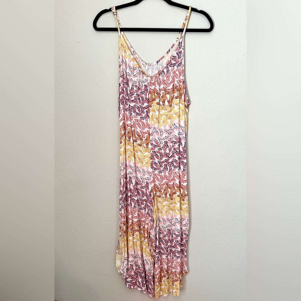 Anthropologie Multicolor Printed Jumpsuit